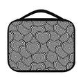 Psychedelic Heart Pattern Print Classic Bible Case