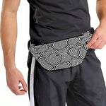 Psychedelic Heart Pattern Print Fanny Pack