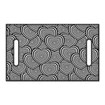 Psychedelic Heart Pattern Print Golf Cart Seat Cover