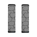 Psychedelic Heart Pattern Print Handle Covers