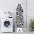 Psychedelic Heart Pattern Print Ironing Board Cover