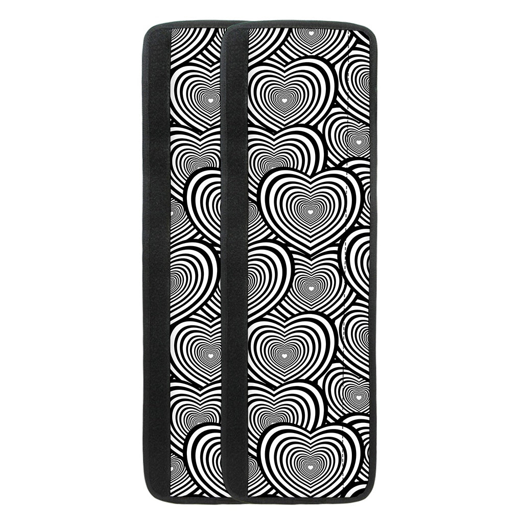 Psychedelic Heart Pattern Print Refrigerator Handle Covers