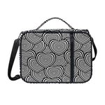 Psychedelic Heart Pattern Print Shoulder Strap Bible Bag