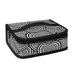 Psychedelic Heart Pattern Print Small Lunch Bag