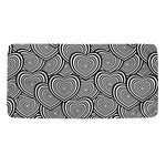 Psychedelic Heart Pattern Print Towel