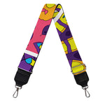 Psychedelic Hippie Peace Sign Print Bag Strap