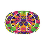 Psychedelic Hippie Peace Sign Print Car Side Mirror Covers