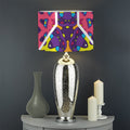 Psychedelic Hippie Peace Sign Print Drum Lamp Shade