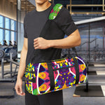 Psychedelic Hippie Peace Sign Print Gym Bag