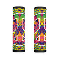 Psychedelic Hippie Peace Sign Print Handle Covers