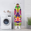 Psychedelic Hippie Peace Sign Print Ironing Board Cover