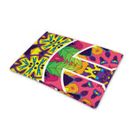 Psychedelic Hippie Peace Sign Print Pet Cooling Mat Cover