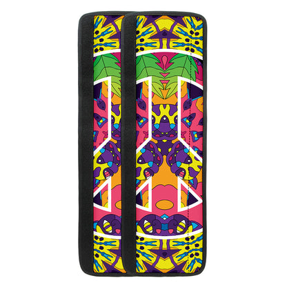 Psychedelic Hippie Peace Sign Print Refrigerator Handle Covers