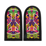 Psychedelic Hippie Peace Sign Print Skillet Handle Cover