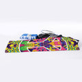 Psychedelic Hippie Peace Sign Print Sports Towel