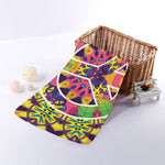 Psychedelic Hippie Peace Sign Print Towel