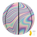 Psychedelic Holographic Print Basketball
