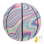 Psychedelic Holographic Print Basketball