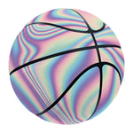 Psychedelic Holographic Print Basketball
