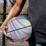 Psychedelic Holographic Print Basketball