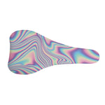Psychedelic Holographic Print Bicycle Seat Cover