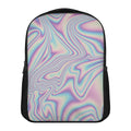 Psychedelic Holographic Print Casual Backpack