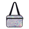 Psychedelic Holographic Print Double Strap Bible Bag
