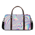 Psychedelic Holographic Print Duffel Bag