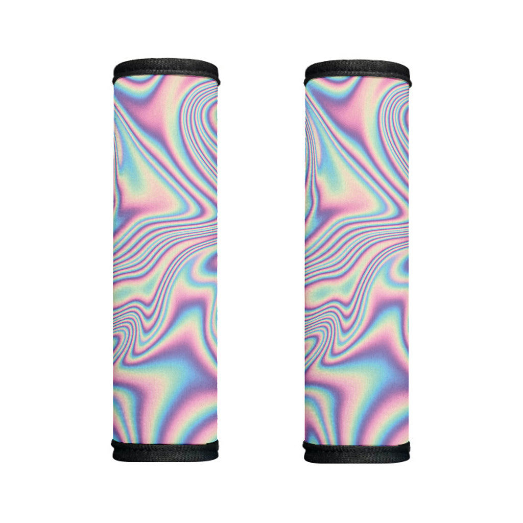 Psychedelic Holographic Print Handle Covers