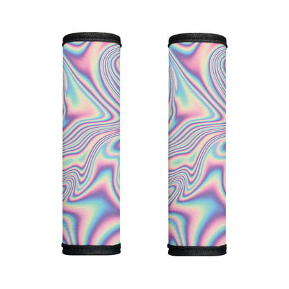 Psychedelic Holographic Print Handle Covers
