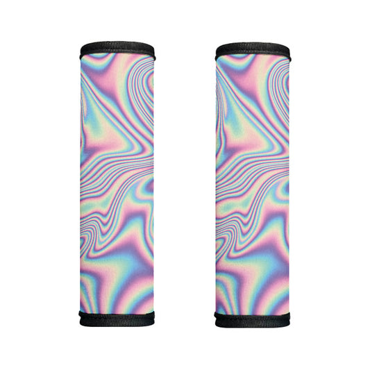Psychedelic Holographic Print Handle Covers