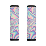 Psychedelic Holographic Print Handle Covers