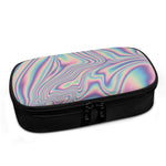 Psychedelic Holographic Print Insulin Cooler Travel Case