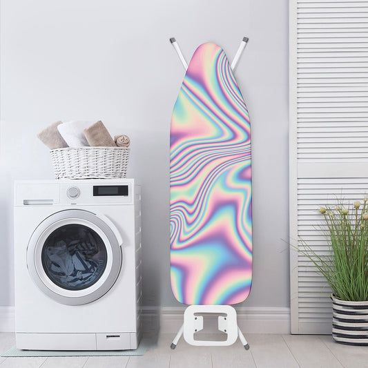 Psychedelic Holographic Print Ironing Board Cover
