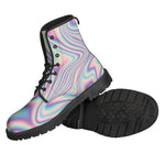 Psychedelic Holographic Print Backpack