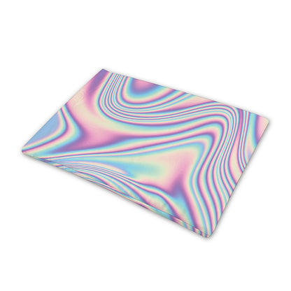 Psychedelic Holographic Print Pet Cooling Mat Cover