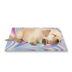 Psychedelic Holographic Print Pet Cooling Mat Cover