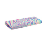 Psychedelic Holographic Print Piano Keyboard Cover