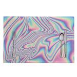 Psychedelic Holographic Print Placemat