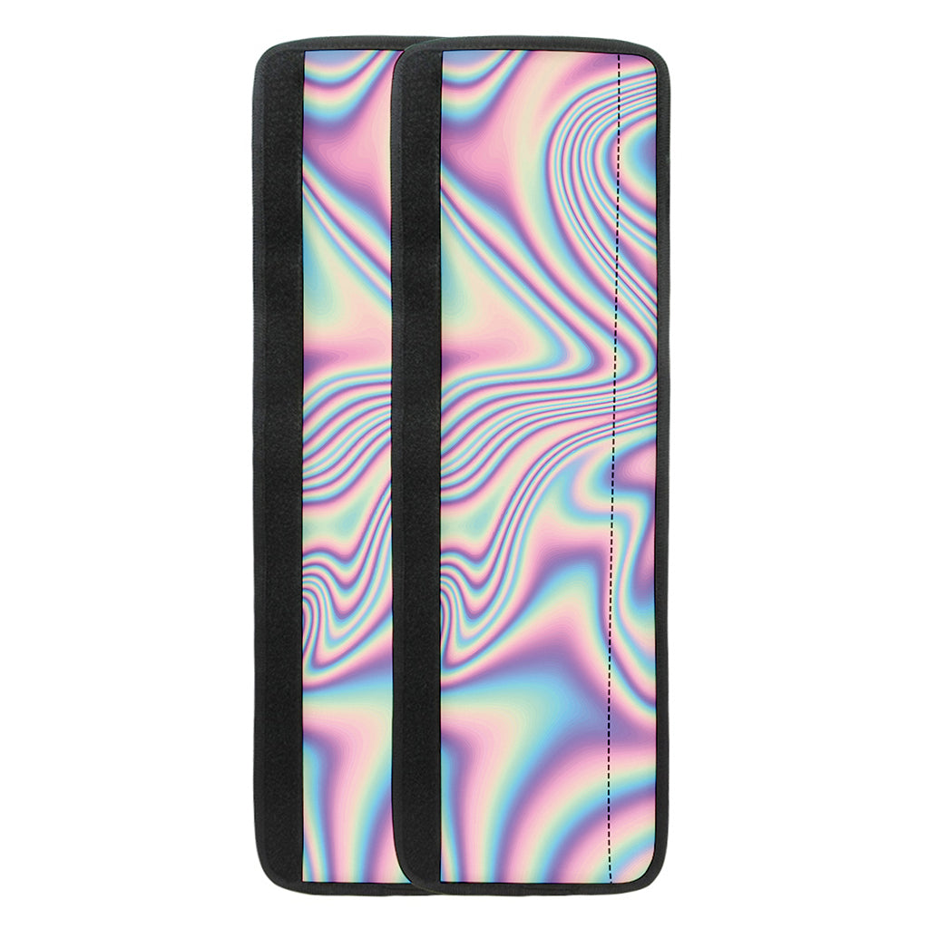 Psychedelic Holographic Print Refrigerator Handle Covers