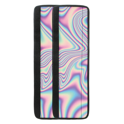 Psychedelic Holographic Print Refrigerator Handle Covers