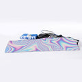 Psychedelic Holographic Print Sports Towel