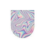 Psychedelic Holographic Print Toilet Lid Cover