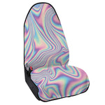 Psychedelic Holographic Print Waterproof Car Seat Cover