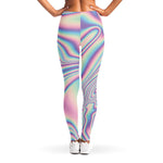 Psychedelic Holographic Print Women's Leggings