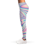 Psychedelic Holographic Print Women's Leggings