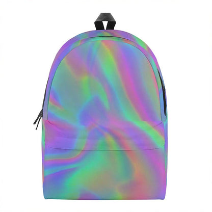 Psychedelic Holographic Trippy Print Backpack