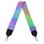 Psychedelic Holographic Trippy Print Bag Strap