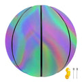 Psychedelic Holographic Trippy Print Basketball