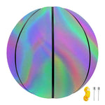 Psychedelic Holographic Trippy Print Basketball